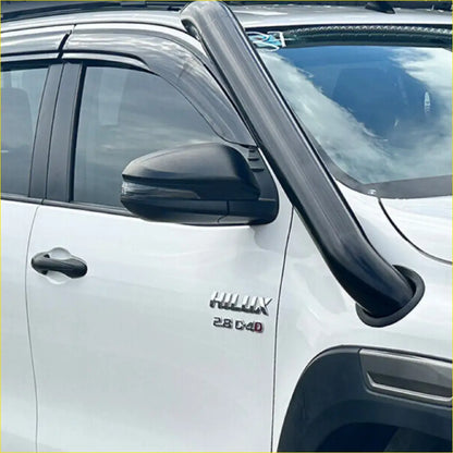 Snorkel Toyota Hilux Revo 2015+ Black Stainless Steel