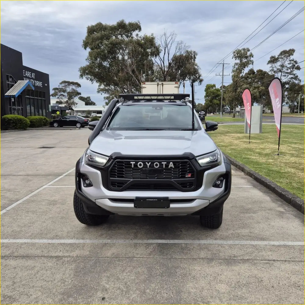 Snorkel Toyota Hilux Revo 2015+ Black Stainless Steel