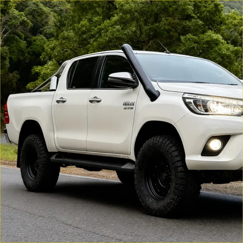 Snorkel Toyota Hilux Revo 2015+ Black Stainless Steel
