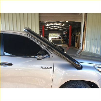Snorkel Toyota Hilux Revo 2015+ Black Stainless Steel