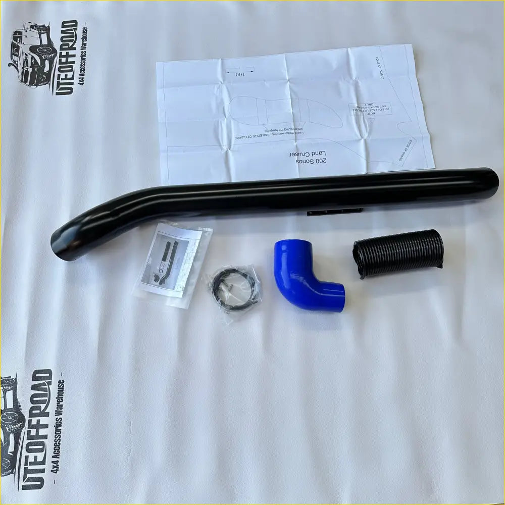 Snorkel Toyota Land Cruiser 200 Series 2017-2022 Black Stainless Steel