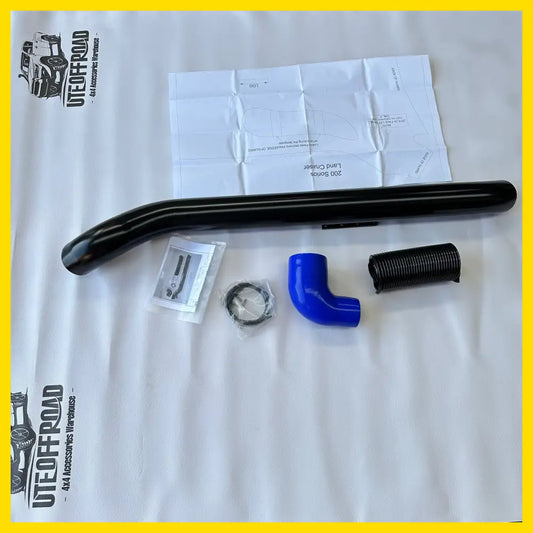 Snorkel Toyota Land Cruiser 200 Series 2017-2022 Black Stainless Steel