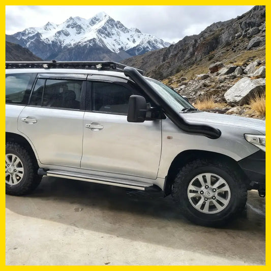 Snorkel Toyota Land Cruiser 200 Series 2017-2022 Black Stainless Steel