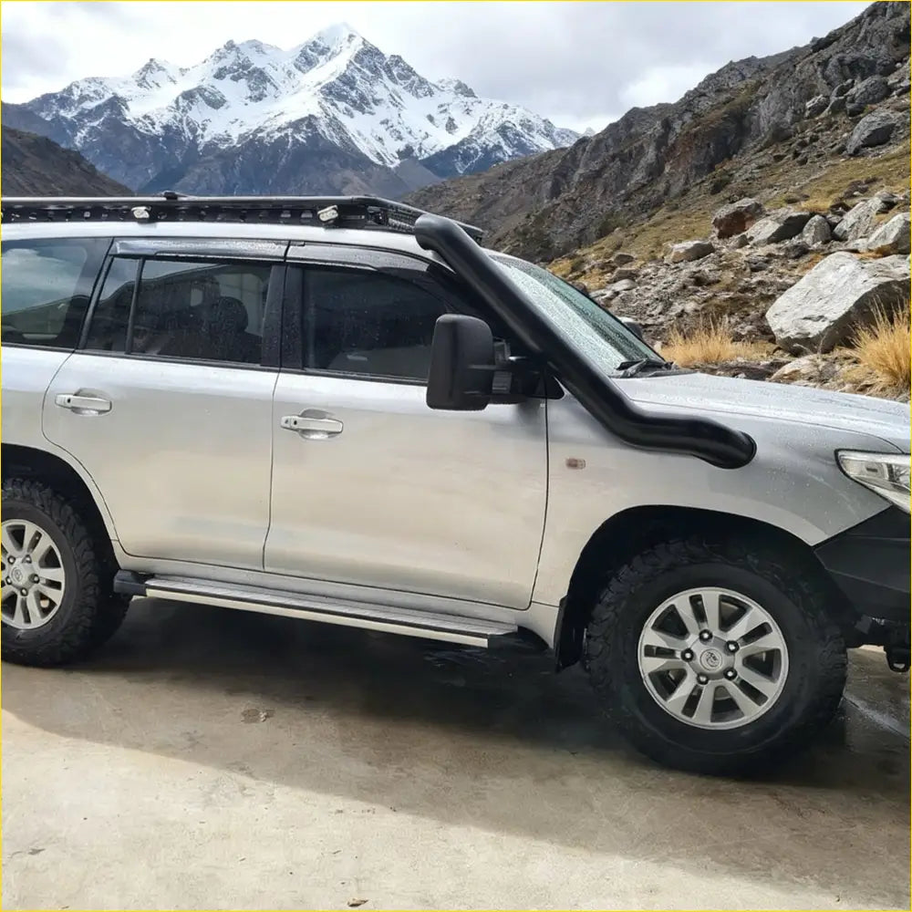 Snorkel Toyota Land Cruiser 200 Series 2017-2022 Black Stainless Steel