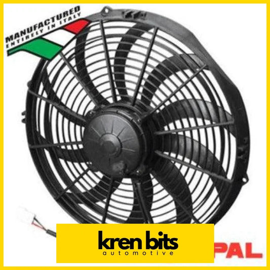 Spal High-Performance Puller Fan - 14’’ Skew 12V 1841 Cfm 19.6Amps Fans