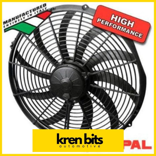 Spal High-Performance Racing Puller Fan - 16’’ Skew 12V 2256 Cfm 25Amps Fans