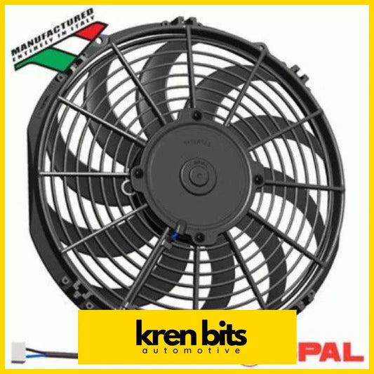 Spal Thermo Puller Fan - 12’’ Skew 12V 1324 Cfm 13.5Amps Fans