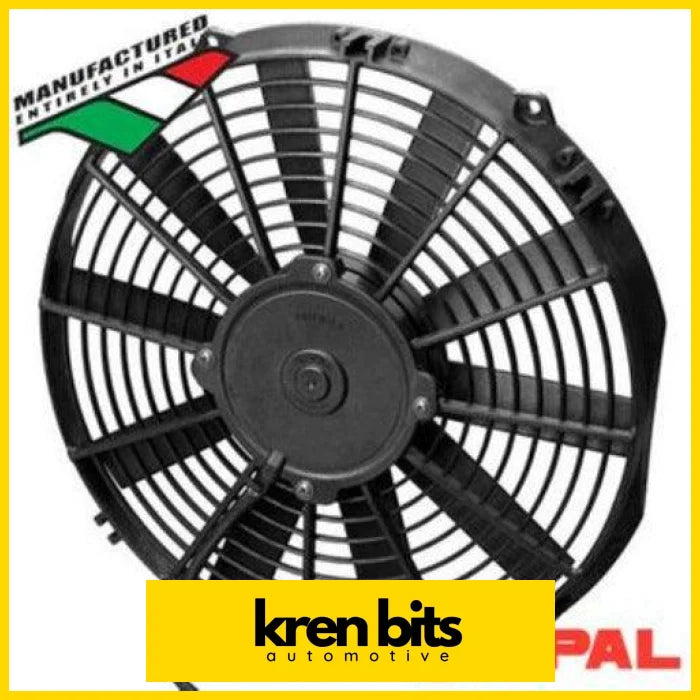 Spal Thermo Puller Fan - 12’’ Straight 12V 1097 Cfm 10.0Amps Fans