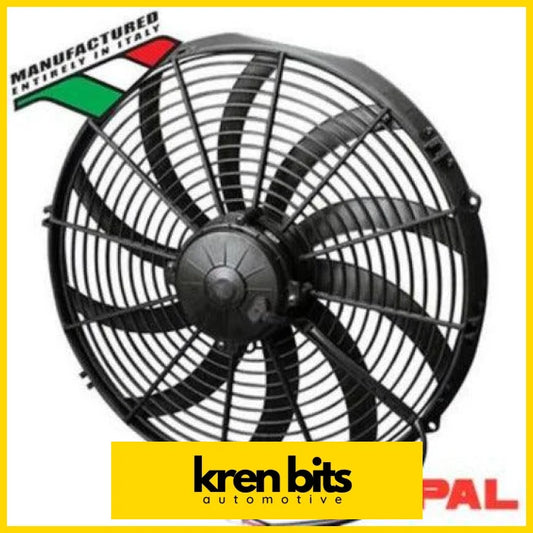 Spal Thermo Puller Fan - 16’’ Skew 12V 2018 Cfm 19.5Amps Fans