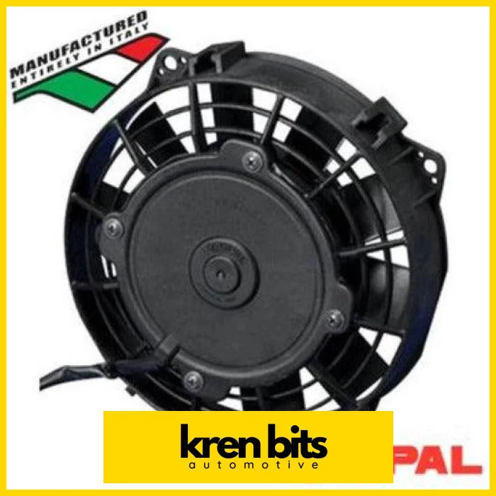 Spal Thermo Puller Fan - 6.5’’ Straight 12V 313 Cfm 5.0Amps Fans