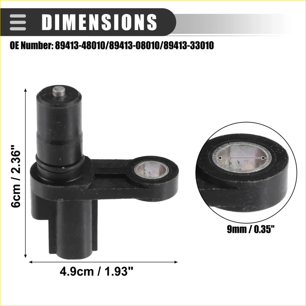 Speed Sensor for TOYOTA Avensis 2.0 VVT-i 2000-2018 (2 x Sensors) - Electrical