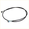 Black rubber-coated speedo cable with metallic connectors for Nissan Datsun Bluebird SSS 510 1968-1973