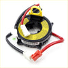 Black plastic spiral cable clock spring airbag tensioner with red and black wires for mitsubishi pajero 1991-2000