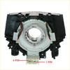 Black and white plastic steering wheel airbag sensor assembly with red green and black wiring for nissan navara d40