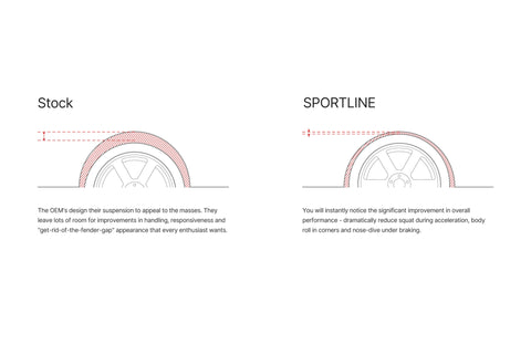 Eibach Sportline Springs fits Fiat 500