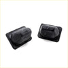 Black rubber spring bumper support with rectangular base and textured rounded top for Mitsubishi Triton L200 Strakar Strada 2WD