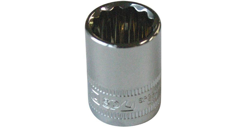 SP Tools Socket 1/4"Dr 12 Pt Metric 8mm