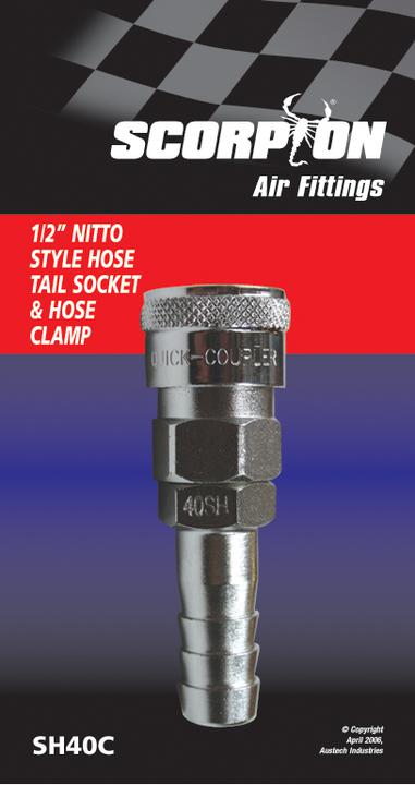SP Tools Nitto Style 1/2 Hose Coupler Carded