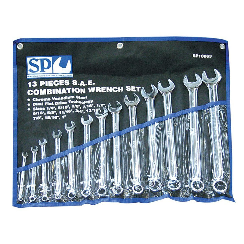 SP Tools Spanner Set Roe SAE 13Pc