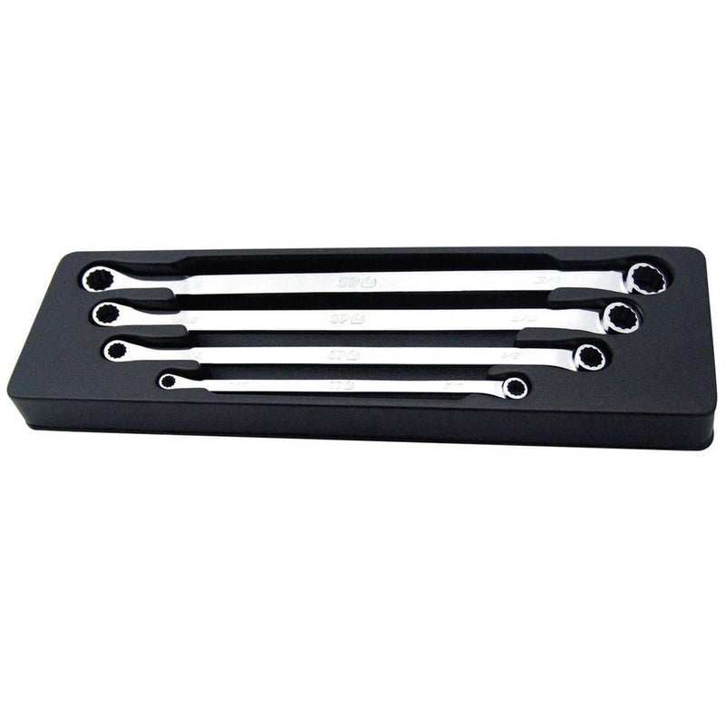 SP Tools Spanner Set 15Degree Offset Long Ring SAE 4Pc