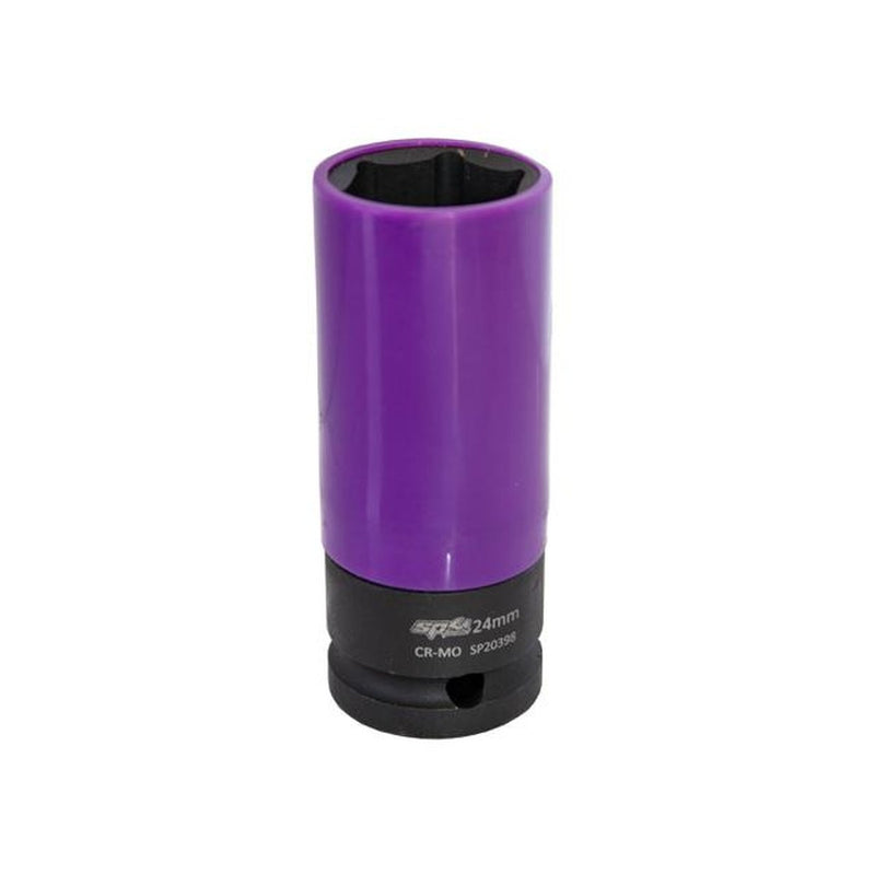 SP Tools Impact Socket 1/2"Dr fits Wheel Nut Metric 24mm