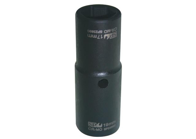 SP Tools Socket Impact Flip 1/2Dr Metric 17x19mm