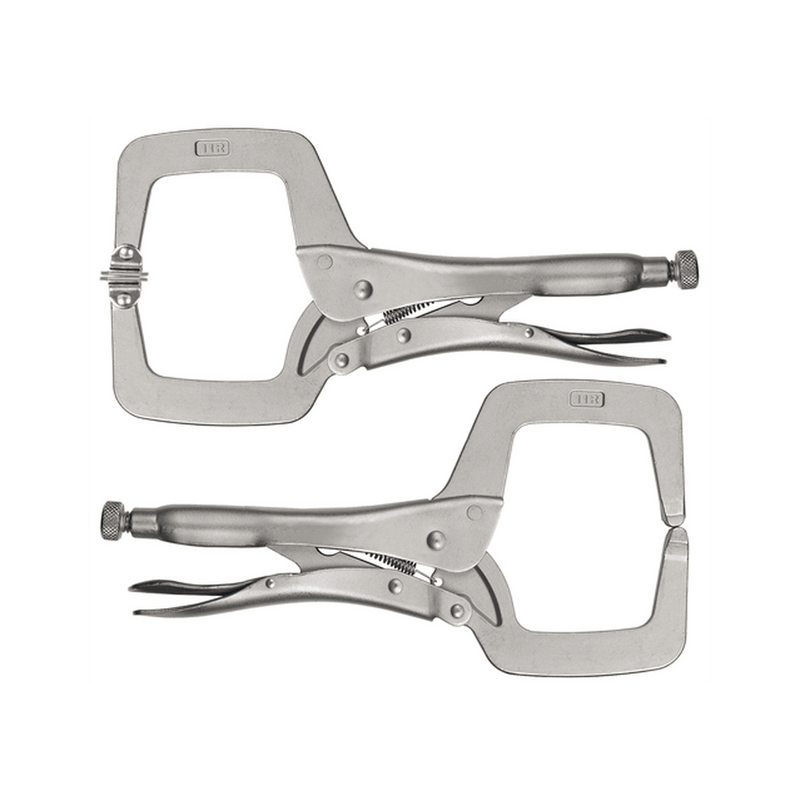 SP Tools Pliers Locking C-Clamp Swivel Pad 275Mm(11")