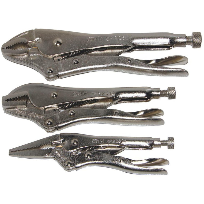 SP Tools Plier 3Pcs Set Locking Pliers