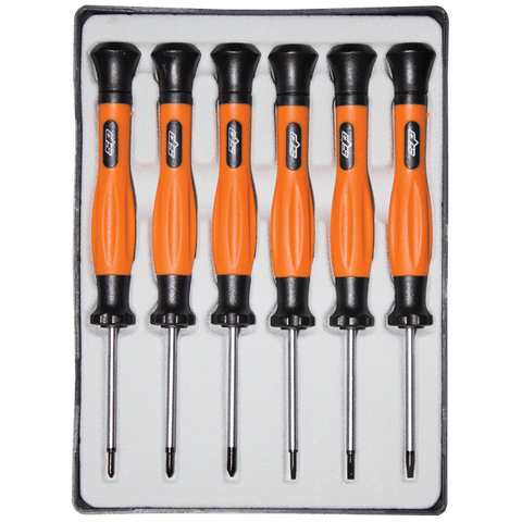 SP Tools Screwdriver Set 6Pc Mini Phillips/Slotted