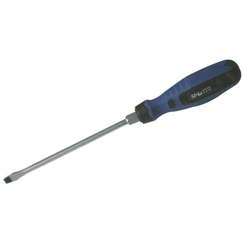 SP Tools Screwdriver Premium Hex Bolster Slotted 6.0x150