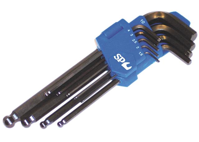 SP Tools Key Set 9Pc Metric Ball Drive Hex