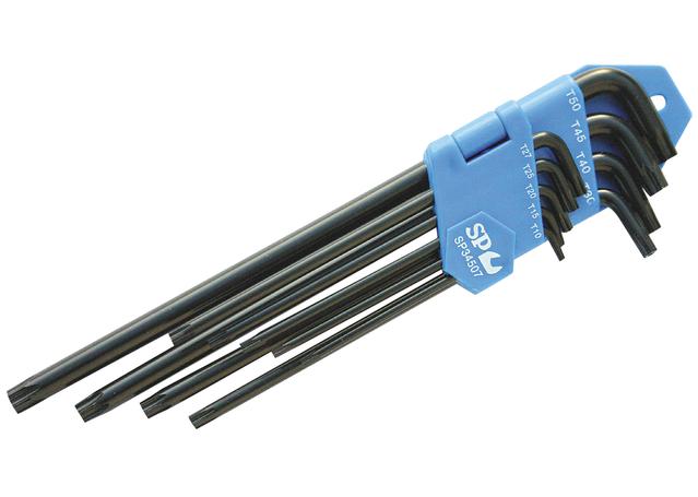 SP Tools Key Set 9Pc Torx Drive