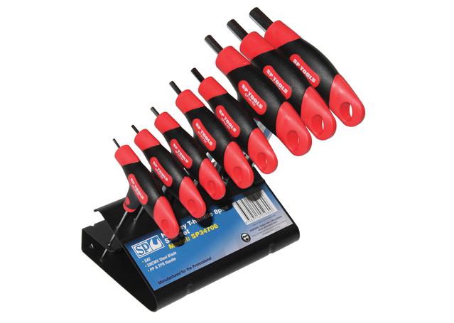 SP Tools T-Handle Hex Key Two-Way 1/8