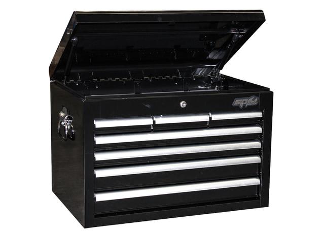 SP Tools Tool Box Black Custom 7 Drawer