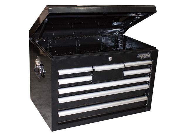 SP Tools Tool Box Black Custom 8 Drawer