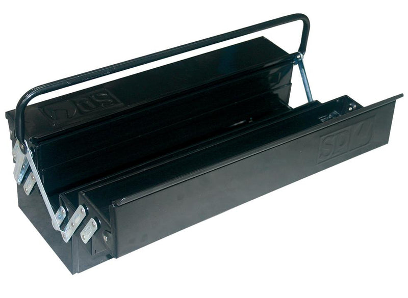 SP Tools Tool Box Black Custom Cantilever 404mm 5 Tray