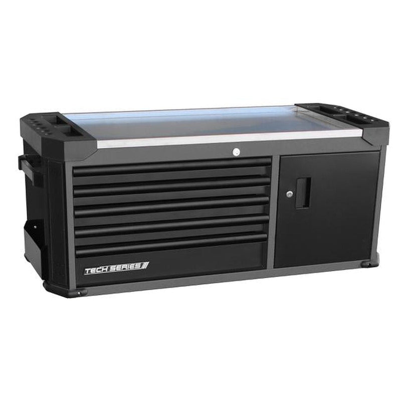SP Tools Tech Series 5 Drawer Tool Box Cupboard Diamond