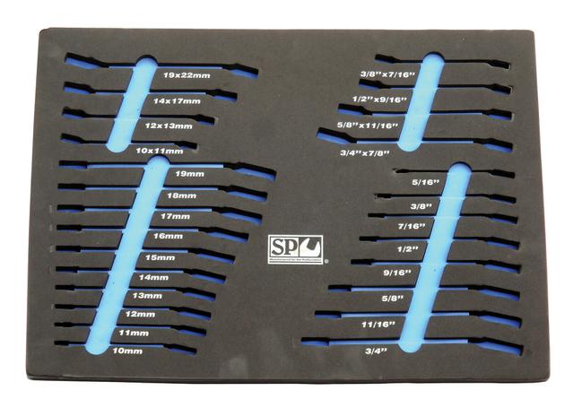 SP Tools EVA Foam Tray Insert 26pc Flare & Geardrive