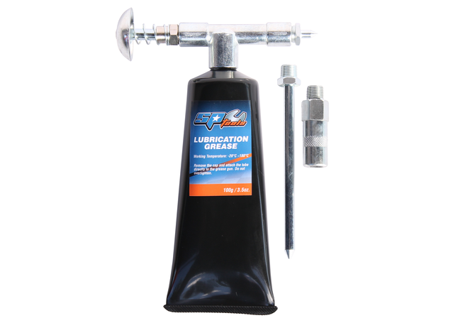 SP Tools Grease Gun Mini Inc Grease And 3 Tips