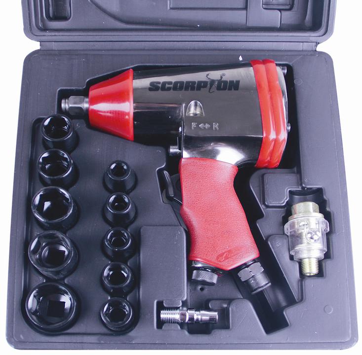 SP Tools Scorpion 1/2" Impact Wrench Kit