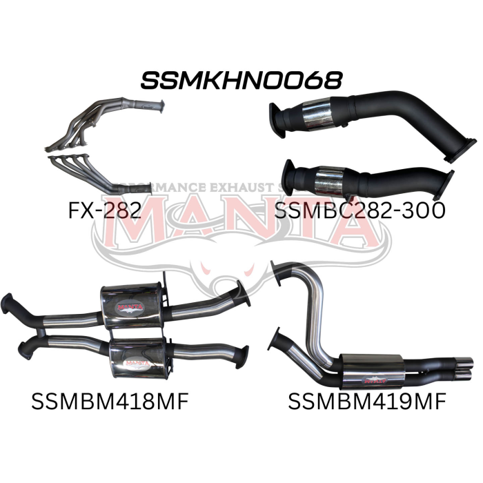 Manta VP VR VS Sedan 5L V8 IRS 3in Dual With Extractors