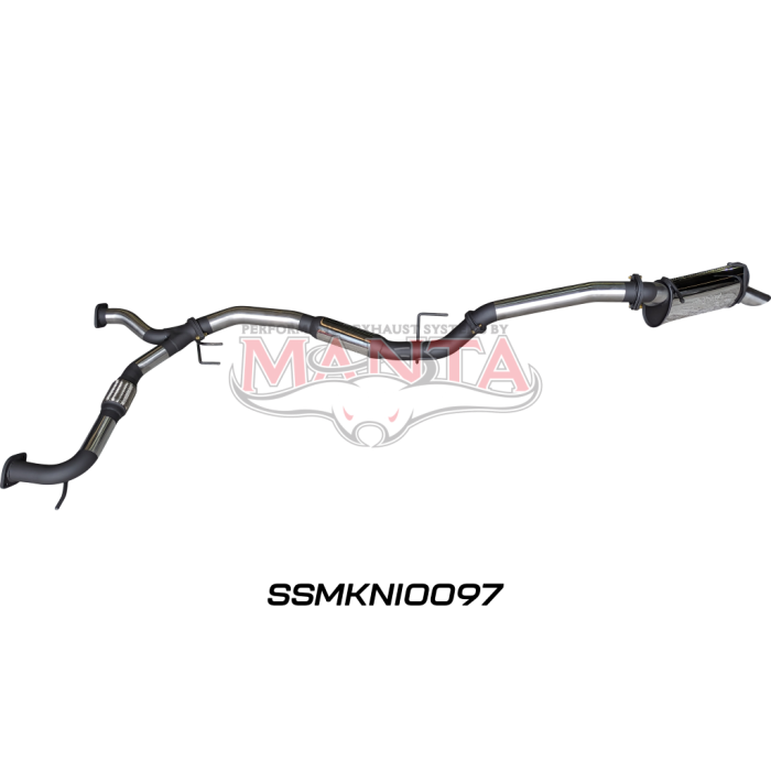 Manta Patrol Y62 V8 5.6L Wagon 3in Catback With