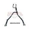 Manta DT RAM1500 5.7L V8 3in Twin Full Exhaust, with