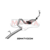 Manta HDJ100 4.2L Td Wagon 3in Centre Muffler & Rear Tail