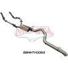 Manta VDJ200 3in Dual With Cat & Muffler, 4in Exit