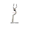 Manta VDJ200 3in Dual With Cat & Muffler, 4in Exit