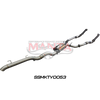 Manta VDJ200 3in Dual With Cat & Muffler, 4in Exit