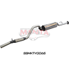 Manta Toyota Hilux 150 4.0L V6 2.5in Cat Back Exhaust