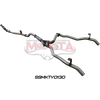 Manta VDJ79 V8 Ute Dual 3in With Cat & Hotdog DPF Exhaust