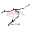 Manta VDJ79 V8 Ute Dual 3in NO Cat, With Hotdog DPF